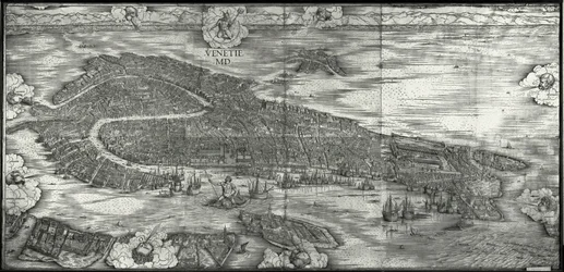 Canale Grande, Map of Venice