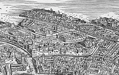 Grande Pianta Prospettica - Venice, c.1500 (detail)