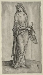 Judith Holding the Head of Holofernes