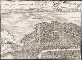 View of Venice (upper left block)