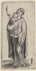 Woman and Child with Distaff