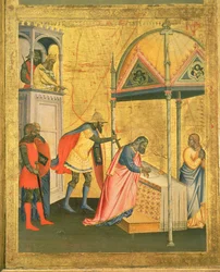 The Martyrdom of St. Matthew, from the Altarpiece of St. Matthew and Scenes from His Life, c.1367-70