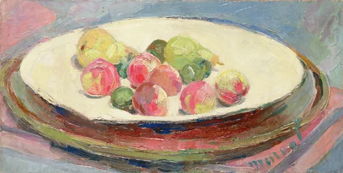 Still life with Peaches and Pears