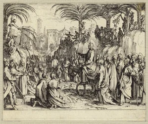 Jesus Christ Entering Jerusalem