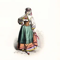 Woman of Salamanca, Spain