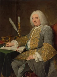 Portrait of Jean-Gabriel du Theil at the Signing of the Treaty of Vienna