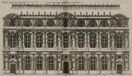The Facade of Pierre Lescot Published in 1576