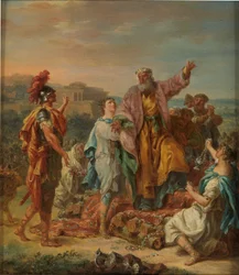 The Death of Calanus