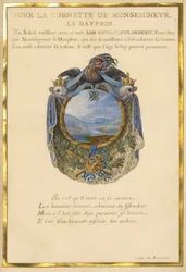 Escutcheon with a Landscape