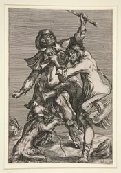 The Beggar and the Street Musician