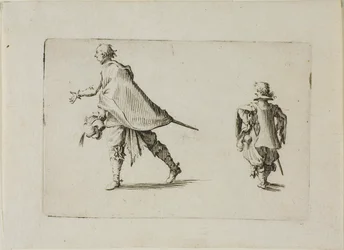 A Gentleman and his Page, from The Caprices