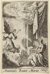Annunciation, from the series La Vie de la Sainte Vierge (The Life of the Virgin)