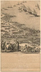 Detail from “Siege of the Citadel of St. Martin on the Île de Ré”