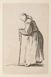 Beggar Woman with Rosary, from The Beggars