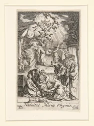 Birth of the Virgin, No. 2 from The Life of the Virgin