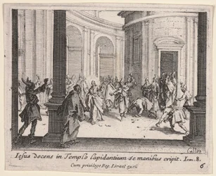 Christ Being Stoned from the Temple