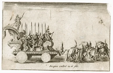 Combat at the Barrier: Entry of His Highness Duke Charles IV, Representing the Sun