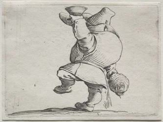 Drinker Seen From Behind