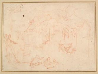 Figure Studies; A Stage Set