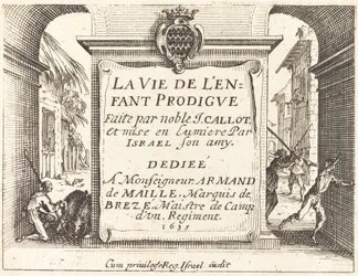 Frontispiece for The Prodigal Son
