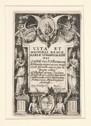 Frontispiece, no. 1 from The Life of the Virgin