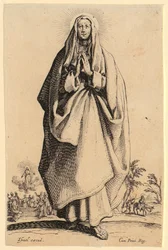 Frontispiece, Plate 1 from the Series "Jesus, the Twelve Apostles and Mary"