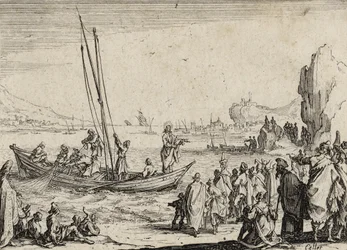 Jesus Preaching by the Sea, 1635