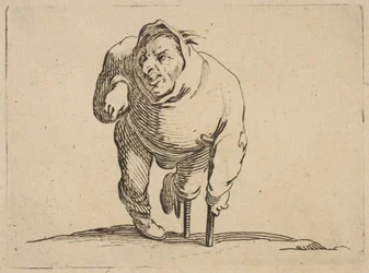 The Cripple with a Crutch and a Wooden Leg