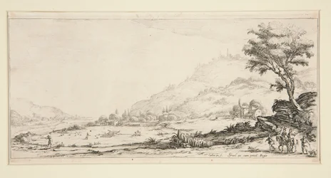 Hunting Birds, from Landscapes for Giovanni de Medici