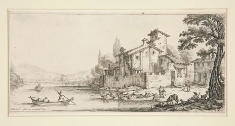 The Walk on the Water (On the River), from Landscapes for Giovanni de