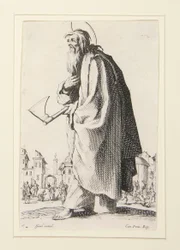 The Great Apostles Standing, Representing the Saviour, the Blessed and the Holy Apostles Mary