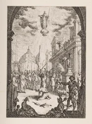 Martyrdom of St. Jacques, No.3 from The Martyrdom of the Apostles