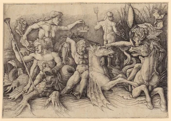 Martyrdom of Saint Barnabas, Sheet 15 of the Series "The Apostle Martyrdoms"