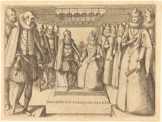 Meeting of Margaret of Austria and Philip III