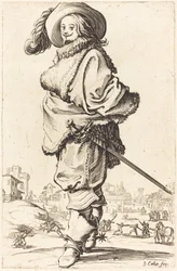 Noble Man with Fur Plastron