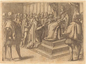 Reception of the Envoy of Poland, 1612