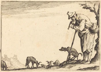 Shepherd Playing Flute