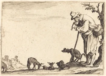 Shepherd Playing Flute