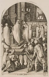 St. Basil Celebrating the Sacrifice of the Mass, from the series “Pictures of Rome”