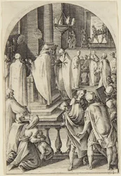 St. Basil Celebrating the Sacrifice of the Mass