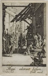 The Adoration of the Magi, from The Life of the Virgin