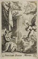 The Annunciation, from The Life of the Virgin