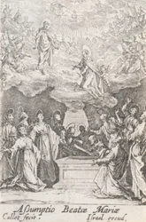 The Assumption of the Virgin, No. 13 from The Life of the Virgin