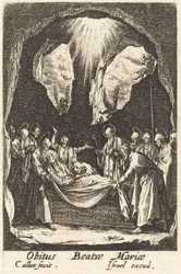 The Burial of the Virgin, in or after 1630