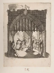 The Flagellation, no. 6 of 11 from La Petite Passion