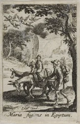 The Flight into Egypt, from The Life of the Virgin