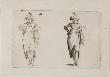 The Gentleman Seen from the Front, with his Right Hand on his Hip, from The Caprices