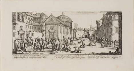 The Hospital, plate fifteen from The Miseries of War