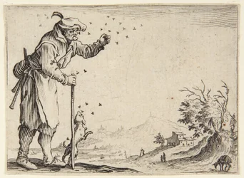 The Peasant Assailed by Bees
