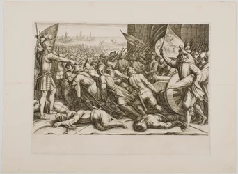 The Re-embarkation of Troops, from the series “The Life of Ferdinand de Medici”